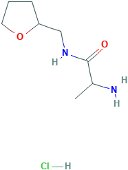 2-Amino-N-(tetrahydro-2-furanylmethyl)propanamidehydrochloride