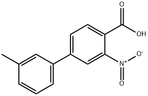 4-(3-Methylphenyl)-2-nitrobenzoic acid