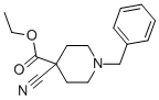 1-BENZYL-4-CYANO-4-PIPERIDINECARBOXYLIC ACID ETHYL ESTER