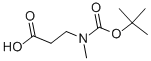 3-[methyl-[(2-methylpropan-2-yl)oxy-oxomethyl]amino]propanoic acid