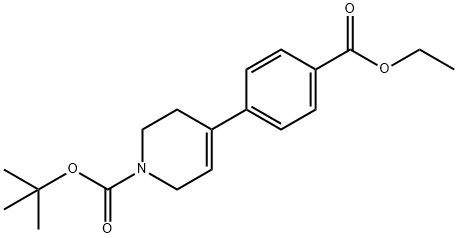 tert-butyl 4-(4-(ethoxycarbonyl)phenyl)-5,6-dihydropyridine-1(2H)-carboxylate