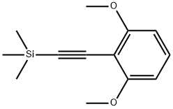 (2-(2,6-dimethoxyphenyl)ethynyl)trimethylsilane