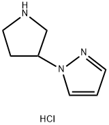 1-(3-Pyrrolidinyl)-1H-pyrazole 2HCl