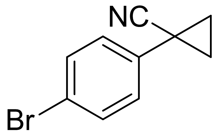 Cyclopropanecarbonitrile, 1-(4-bromophenyl)-