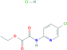 ethyl [(5-chloropyridin-2-yl)carbamoyl]formate hydrochloride