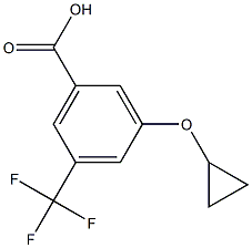 3-cyclopropoxy-5-(trifluoromethyl)benzoic acid