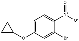 Benzene, 2-bromo-4-(cyclopropyloxy)-1-nitro-