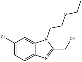 [6-Chloro-1-(2-ethoxy-ethyl)-1H-benzoimidazol-2-yl]-methanol