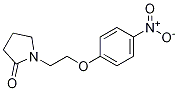 2-Pyrrolidinone, 1-[2-(4-nitrophenoxy)ethyl]-