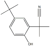 Benzeneacetonitrile, 5-(1,1-diMethylethyl)-2-hydroxy-α,α-diMethyl-
