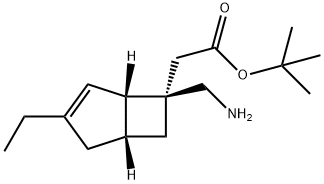 ((1S,5R,6R)-6-Aminomethyl-3-ethylbicyclo[3.2.0]hept-3-en-6-yl)acetic acid tert-butyl ester