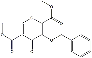 4-氧代-3-苄氧基-4H-吡喃-2,5-二甲酸二甲酯(度鲁特韦中间体1)