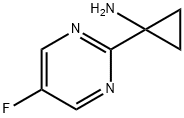 1-(5-fluoropyrimidin-2-yl)cyclopropan-1-amine