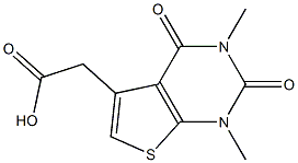 2-(1,3-二甲基-2,4-二氧代-1,2,3,4-四氢噻吩并[2,3-D]嘧啶-5-基)乙酸