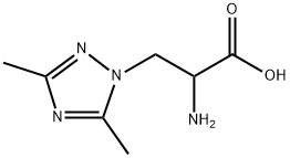 2-氨基-3-(3,5-二甲基-1H-1,2,4-三唑-1-基)丙酸