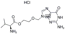 L-Valine, 2-[(2-amino-1,6-dihydro-6-oxo-9H-purin-9-yl)methoxy]ethyl ester, monohydrochloride (9CI)