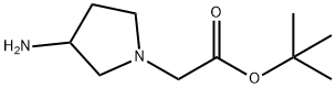 1-Pyrrolidineacetic acid, 3-amino-, 1,1-dimethylethyl ester