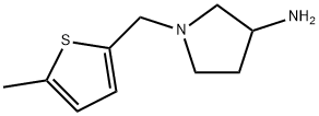 3-Pyrrolidinamine, 1-[(5-methyl-2-thienyl)methyl]-