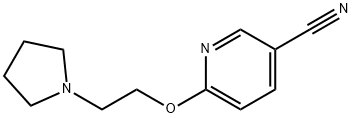 6-(2-(pyrrolidin-1-yl)ethoxy)pyridine-3-carbonitrile
