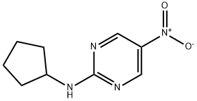 2-Pyrimidinamine, N-cyclopentyl-5-nitro-