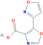 5-(1,2-噁唑-3-基)-1,3-噁唑-4-羧酸