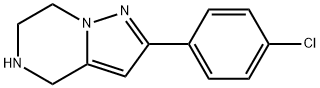 Pyrazolo[1,5-a]pyrazine, 2-(4-chlorophenyl)-4,5,6,7-tetrahydro-