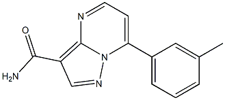 7-(m-tolyl)pyrazolo[1,5-a]pyrimidine-3-carboxamide