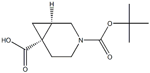 顺式-3-Boc-3-氮杂双环[4.1.0]庚烷-6-羧酸