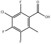 3-chloro-2,4,5-trifluoro-6-methylbenzoic acid