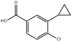 4-chloro-3-cyclopropylbenzoate