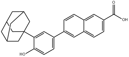 6- [3-(1-金刚烷基)-4-羟基苯基]萘-2-羧酸