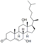 7 alpha,12 alpha-dihydroxy-5-cholesten-3-one