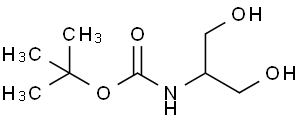 t-Butyl 1,3-dihydroxypropan-2-ylcarbamate