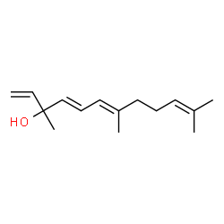 1,4,6,10-Dodecatetraen-3-ol, 3,7,11-trimethyl-, (4E,6E)-