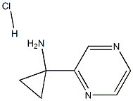 1-(Pyrazin-2-yl)cyclopropanamine hydrochloride