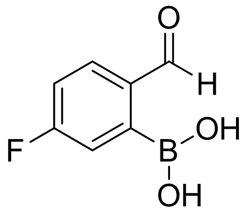 5-氟-2-醛基苯基硼酸
