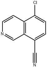 8-Isoquinolinecarbonitrile, 5-chloro-