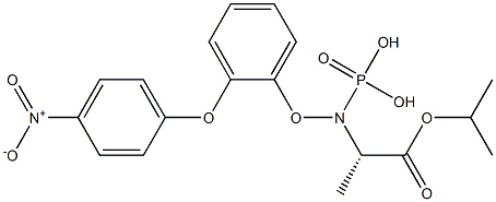 (S)-2-[(4-nitro-phenoxy)-phenoxy-phosphorylamino]propionic acid isopropyl ester
