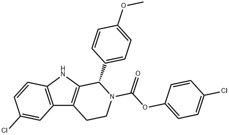 (4-chlorophenyl) (1S)-6-chloro-1-(4-methoxyphenyl)-1