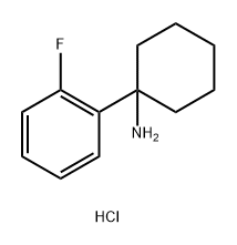 Cyclohexanamine, 1-(2-fluorophenyl)-, hydrochloride (1:1)