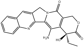 1H-Pyrano[3',4':6,7]indolizino[1,2-b]quinoline-3,14(4H,12H)-dione, 5-amino-4-ethyl-4-hydroxy-, (4S)-