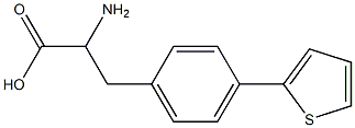 2-(methylamino)-3-[4-(thiophen-2-yl)phenyl]propanoic acid