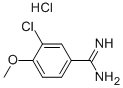 3-Chloro-4-methoxybenzamidine HCl