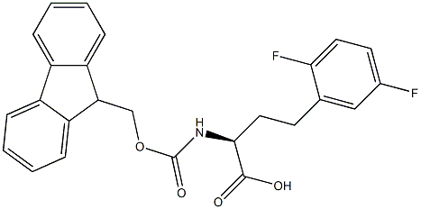 (2S)-4-(2,5-difluorophenyl)-2-(9H-fluoren-9-ylmethoxycarbonylamino)butanoic acid