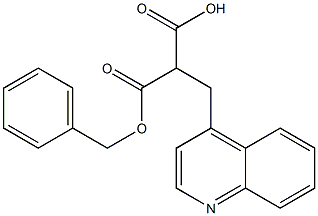 2-(benzyloxycarbonyl)-3-(quinolin-4-yl)propanoic acid