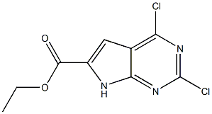 Ethyl 2,4-dichloro-7H-pyrrolo[2,3-d]pyriMidine-6-carboxylate