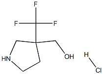 (3-Trifluoromethyl-pyrrolidin-3-yl)-methanol hydrochloride