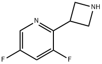 2-(3-Azetidinyl)-3,5-difluoropyridine