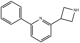 Pyridine, 2-(3-azetidinyl)-6-phenyl-