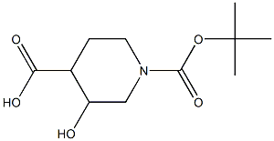 3-羟基-1-[(2-甲基丙-2-基)氧羰基]哌啶-4-羧酸